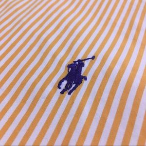 Polo Ralph Lauren Dress Shirt Men Medium Stripes